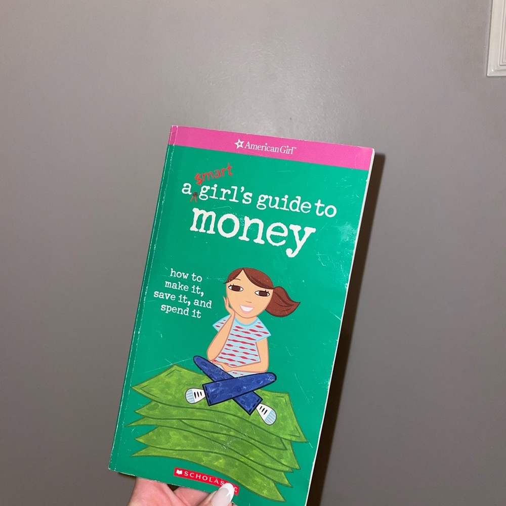 American Girl Smart Girl's Guide to Money - Green and Pink